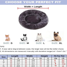 Load image into Gallery viewer, Pet Dog Bed Comfortable Donut Round