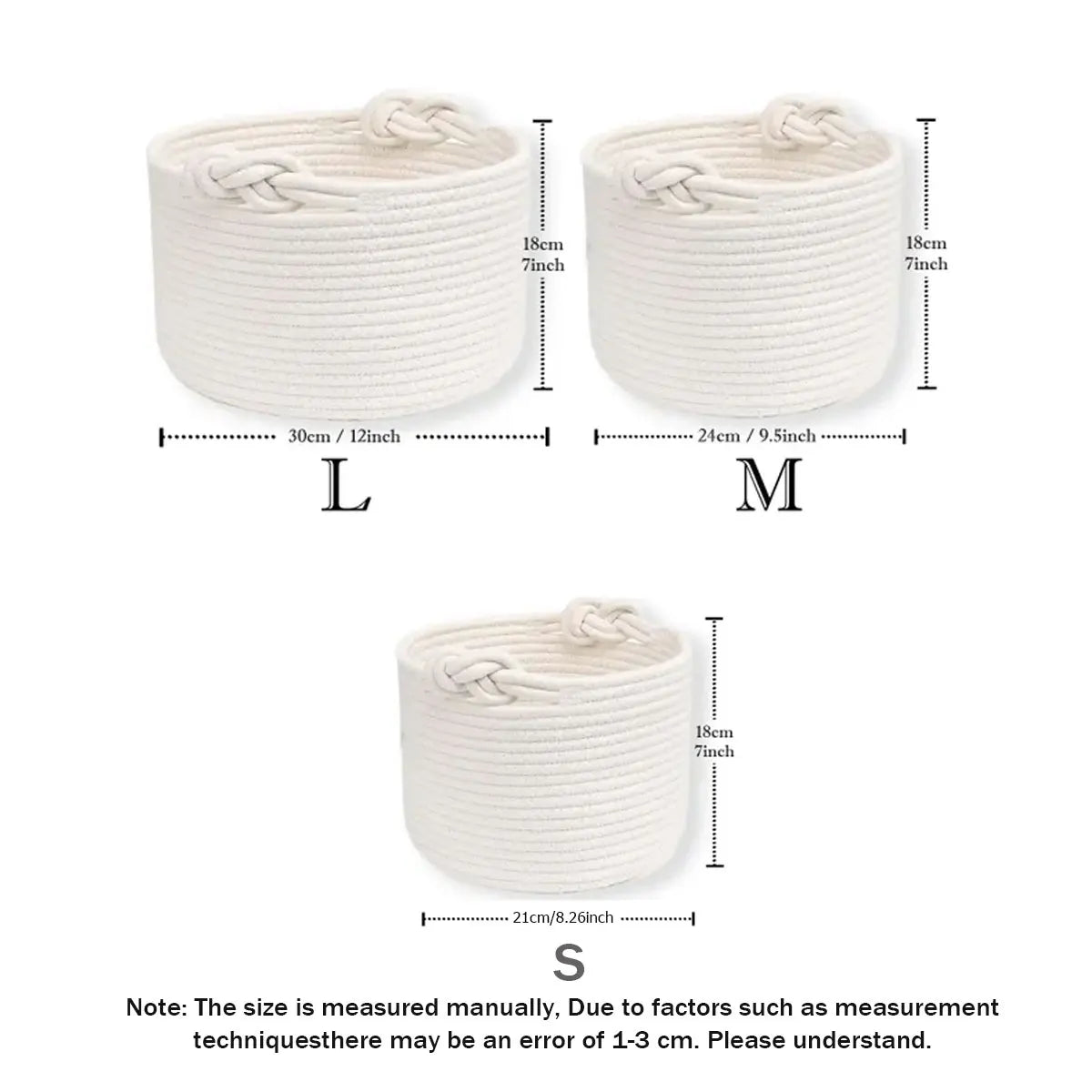 PawTidy Custom Cotton Rope Toy Basket – Woven Pet Storage Organizer