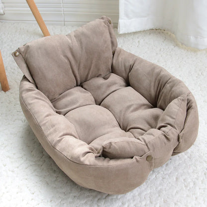 CozyNest 3-in-1 Dog & Cat Bed Mat - The Ultimate Comfort Haven