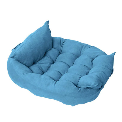 Multifunctional Pet Sofa Nest Bed – Ultra-Soft Machine-Washable Cushion for French Bulldogs, Pugs, and Cats