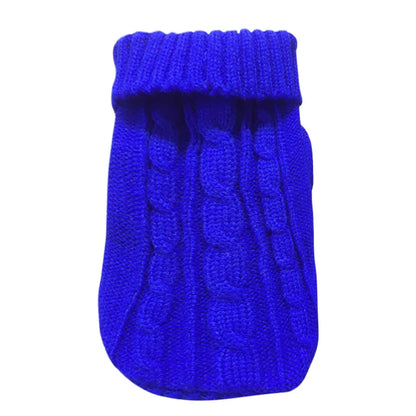 Snuggle-Ready Woolly Soft Pet Sweater - For Small to Medium Dogs & Cats