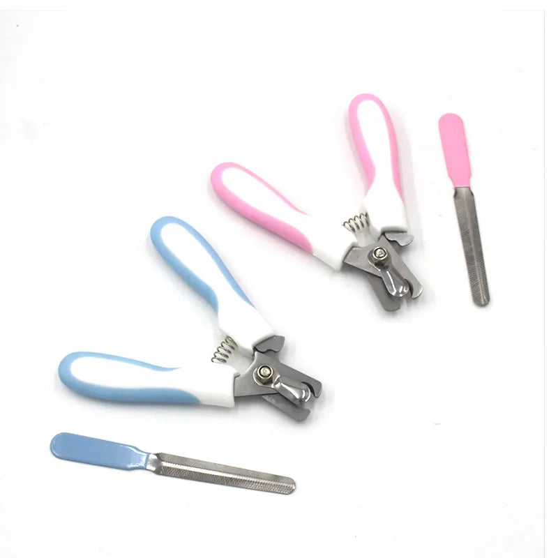 PawGroom Professional Stainless Steel Nail Clipper & File Set