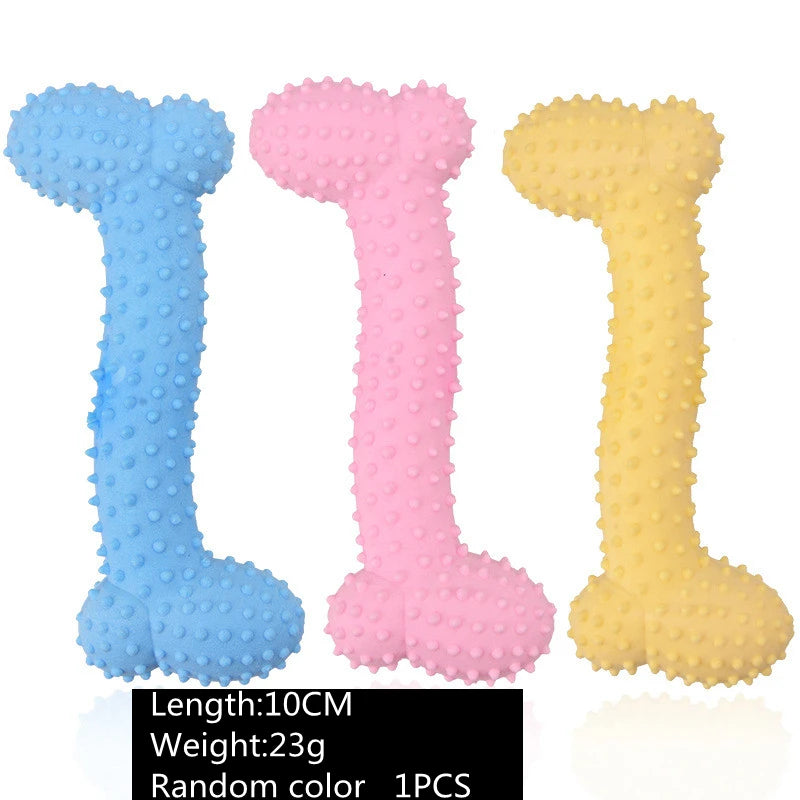 ChewGuard Durable Thorn Bone Rubber Molar Toy – Heavy-Duty Bite-Resistant Dental Training Toy