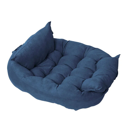Multifunctional Pet Sofa Nest Bed – Ultra-Soft Machine-Washable Cushion for French Bulldogs, Pugs, and Cats