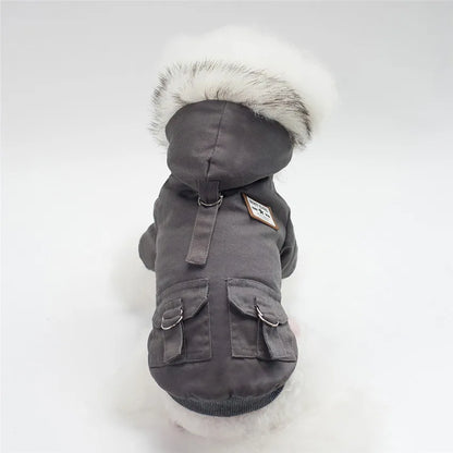 CozyPaws Winter Cotton Jacket - Warmth for Small Breeds