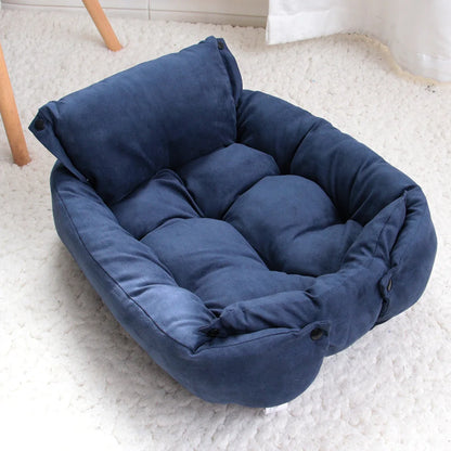 CozyNest 3-in-1 Dog & Cat Bed Mat - The Ultimate Comfort Haven
