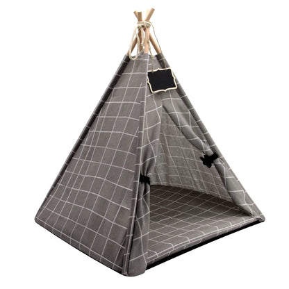 Dreamy Hideaway: Portable Pet Teepee for Cats & Small Dogs