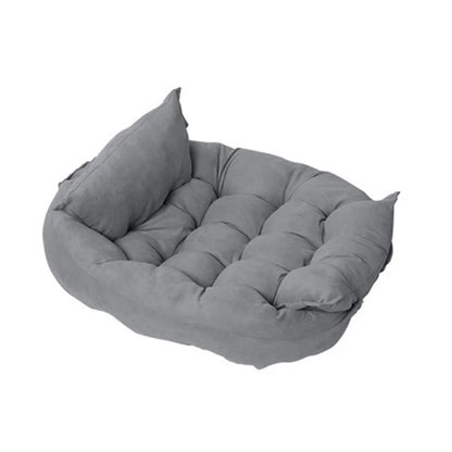 Multifunctional Pet Sofa Nest Bed – Ultra-Soft Machine-Washable Cushion for French Bulldogs, Pugs, and Cats