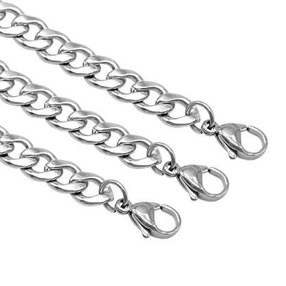 LuxeLink Customized Cat Chain Collar – Premium Engravable Anti-Lost Metal ID Necklace for Kittens and Small Dogs