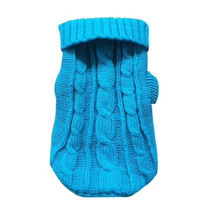 Snuggle-Ready Woolly Soft Pet Sweater - For Small to Medium Dogs & Cats