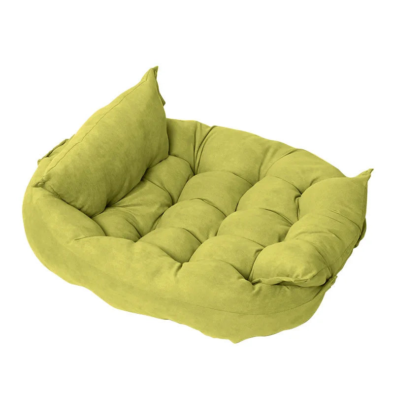 Multifunctional Pet Sofa Nest Bed – Ultra-Soft Machine-Washable Cushion for French Bulldogs, Pugs, and Cats