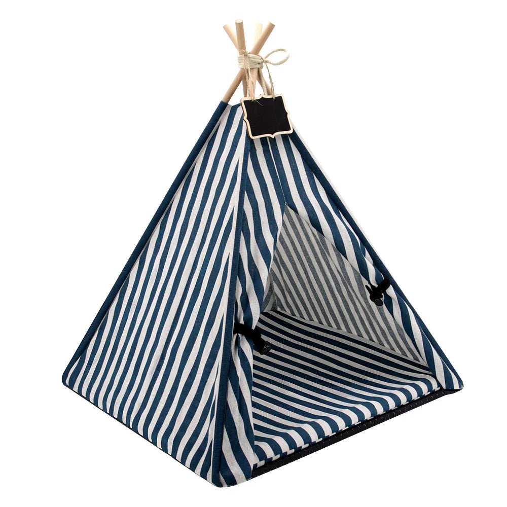 Dreamy Hideaway: Portable Pet Teepee for Cats & Small Dogs