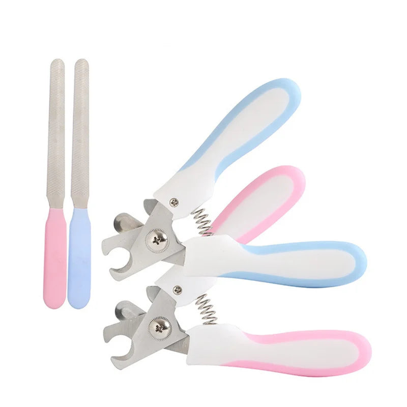 PawGroom Professional Stainless Steel Nail Clipper & File Set