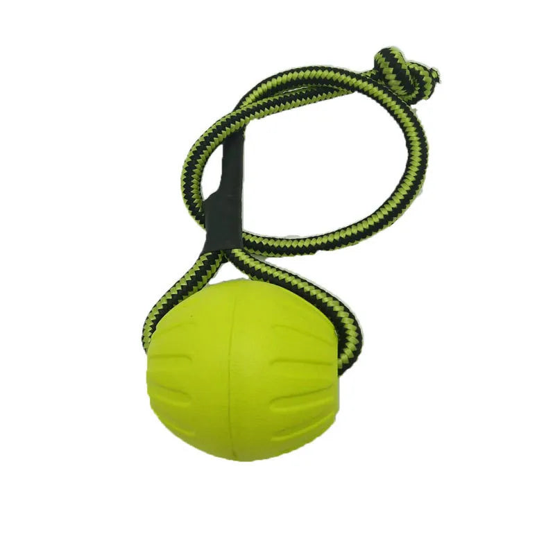 HydroFloat Premium Interactive Training Ball – Bite-Resistant EVA Foam Fitness Rope Toy