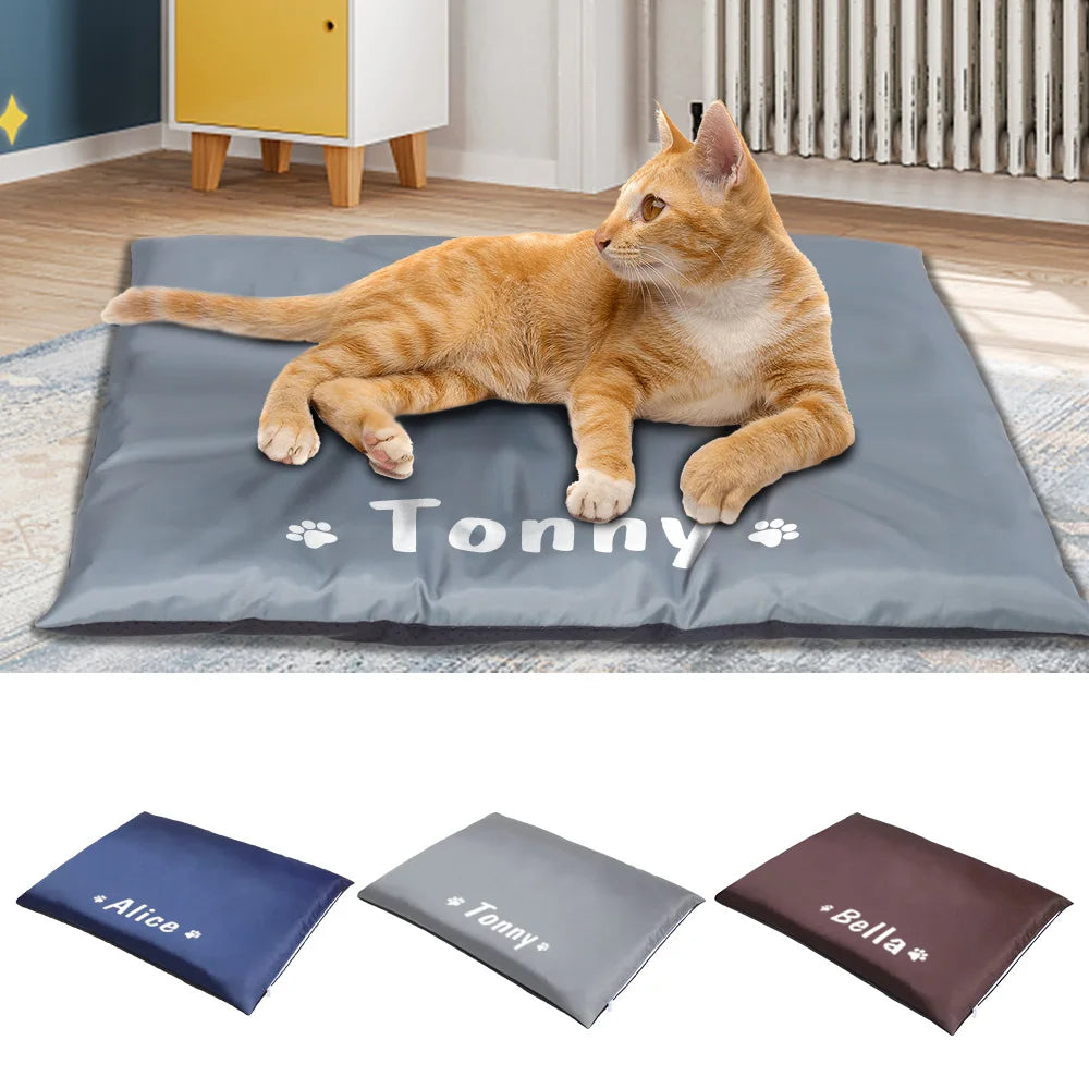 Cozy Haven Waterproof Pet Mat - Personalized Comfort for Dogs & Cats