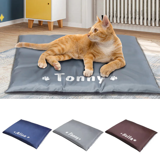 Cozy Haven Waterproof Pet Mat - Personalized Comfort for Dogs & Cats