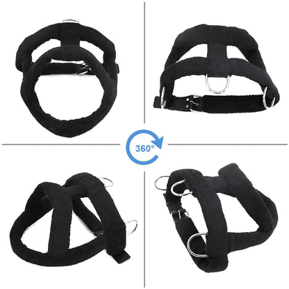 Heavy-Duty Sled & Weight Pulling Dog Harness - Ultimate Strength Training for Medium to Large Breeds