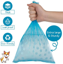 Load image into Gallery viewer, Pet Poop Bags for Dogs Cat with Leash Clip and Bone Bag Dispenser
