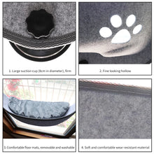 Load image into Gallery viewer, Cat Window Hammock Bed With Strong Suction Cups