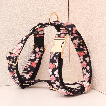 OnyxGold Custom Personalized Dog Harness & Leash Set – Premium Engraved Comfort for Cats and Dogs