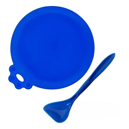 FreshSeal Silicone Pet Food Can Cover & Spoon Set - 2 Pack