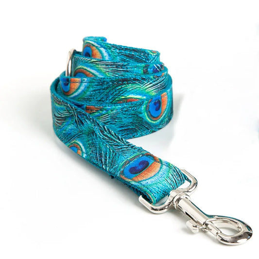 PlaidPaw Personalized Dog Collar & Leash Set – Custom Engraved ID Tag