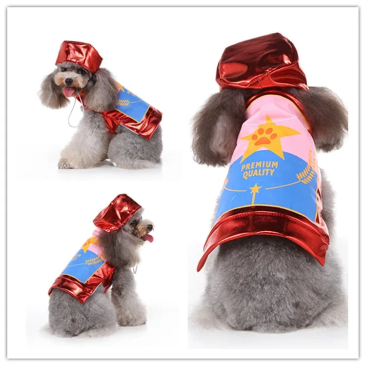 Festive Costume Set – Charming Holiday Cosplay Apparel for Dogs & Cats for Halloween, Christmas and more