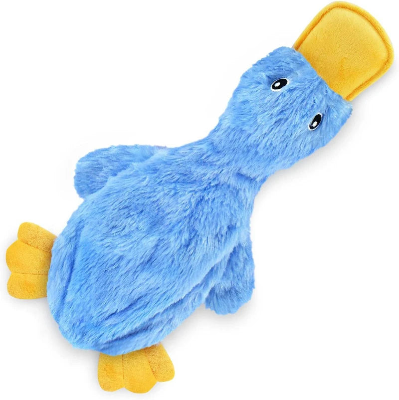 QuackBuddy Squeaky Duck Plush Toy – Interactive Teeth Grinding & Boredom Relief Companion