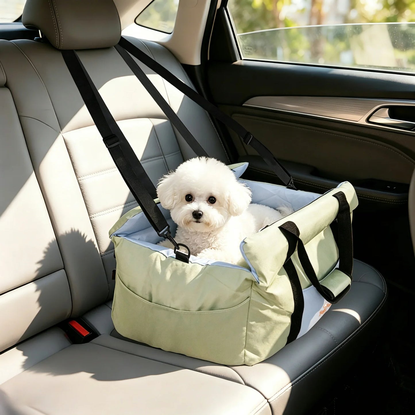 CozyCrate Linen Dog Bed Pad – Ultra-Soft Removable Washable Kennel Mat