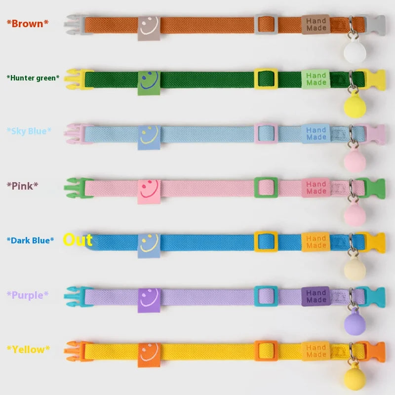 Adjustable Reflective Cat Collar with Safety Buckle