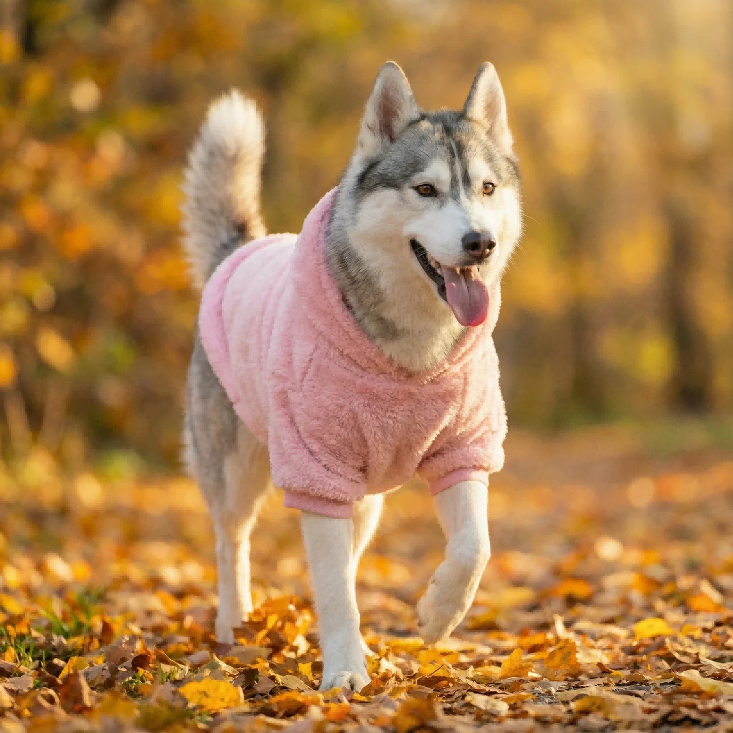 ArcticPaws Fleece Hoodie - Ultimate Warmth for Medium to Large Dogs