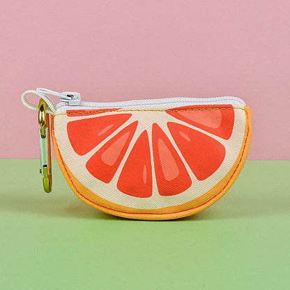 FruitPrint Abstract Designer Poop Bag Holder – Stylish & Universal Waste Bag Dispenser