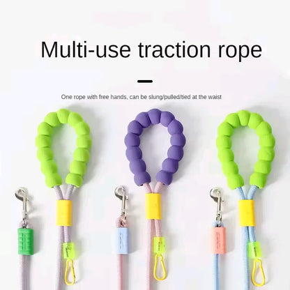 FoamComfort Versatile P-Chain Slip Lead – Lightweight Adjustable Nylon Traction Rope