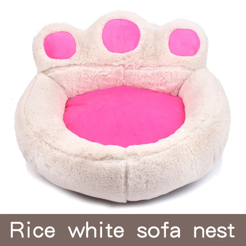 Plush Cushion Pet Bed – Breathable Comfort & Support for Dogs & Cats