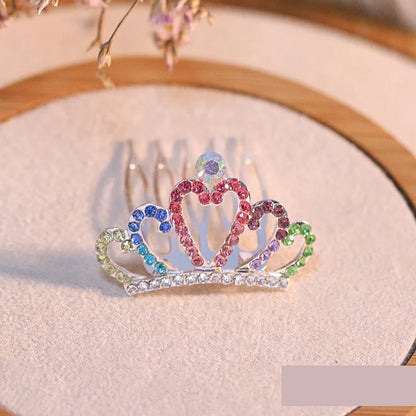 RoyalCrown Pearl & Rhinestone Pet Hair Comb – Luxurious Grooming Accessory
