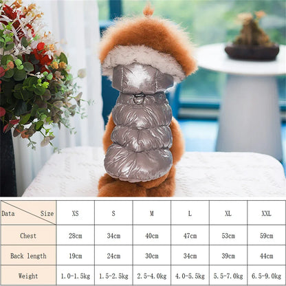 Ultimate Winter Dog Hoodie - Waterproof & Windproof Coat with Fur Trim