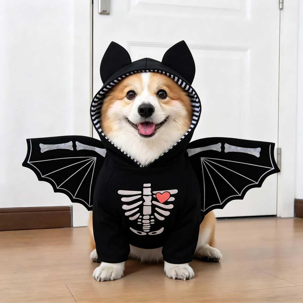 Spooktacular Pet Transformation Costume – Festive Fleece Halloween Apparel for Dogs & Cats