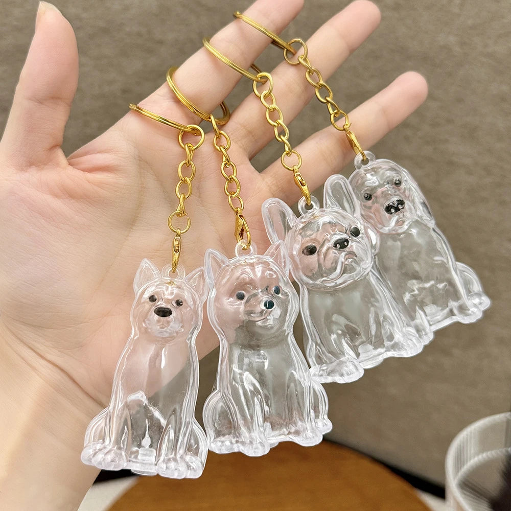 ForeverBond Custom Fur Keepsake Keychain – Cherished Pet Memory Pendant