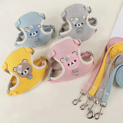 Cute Harness Leash Set for Small Pets