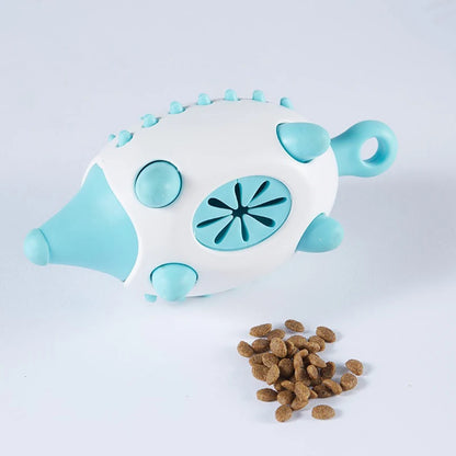 Hedge Chew Interactive Slow-Feeder Puzzle Toy – Bite-Resistant Hedgehog Dental Treating Ball