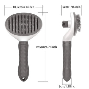 Brush For Dogs Cats Self Cleaning Pet Hair Remover