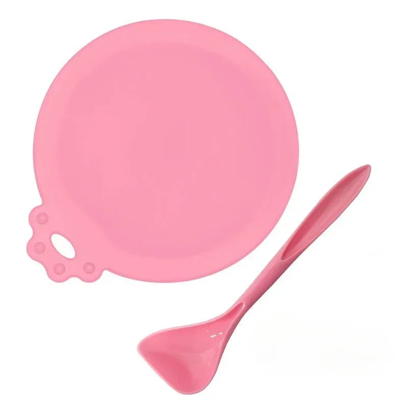FreshSeal Silicone Pet Food Can Cover & Spoon Set - 2 Pack