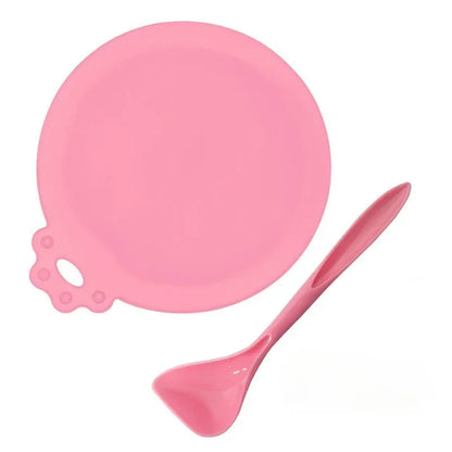 FreshSeal Silicone Pet Food Can Cover & Spoon Set - 2 Pack