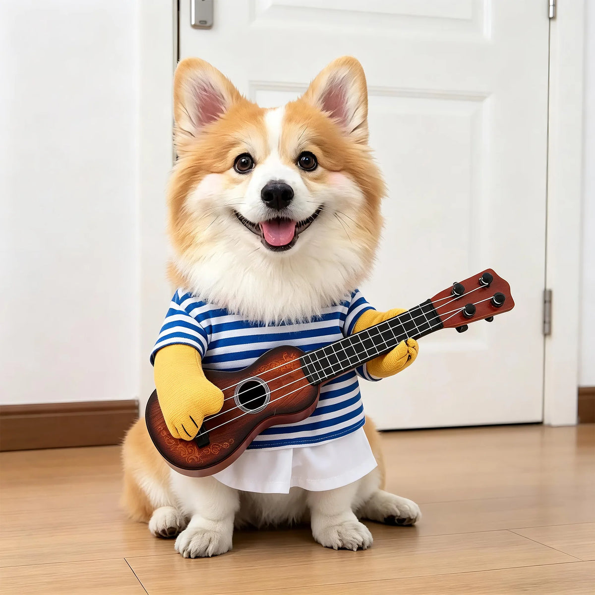 Spooktacular Pet Transformation Costume – Festive Fleece Halloween Apparel for Dogs & Cats