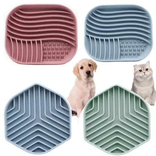 Slow Food Bowl Silicone for Dog Cat