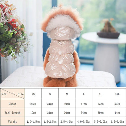 Ultimate Winter Dog Hoodie - Waterproof & Windproof Coat with Fur Trim