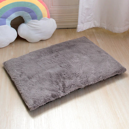 Cozy Comfort Fleece Pet Bed Mat - Perfect for Small to Large Dogs and Cats