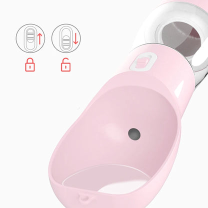 Pet Water Bottle Feeder Bowl for Dog Cat