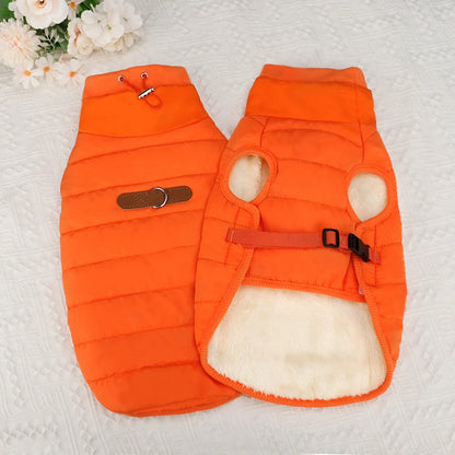 Cozy Furry Winter Vest for Small to Medium Dogs & Cats