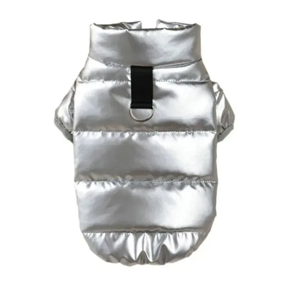 Bright & Cozy PU Leather Waterproof Dog Jacket - For Small Pets